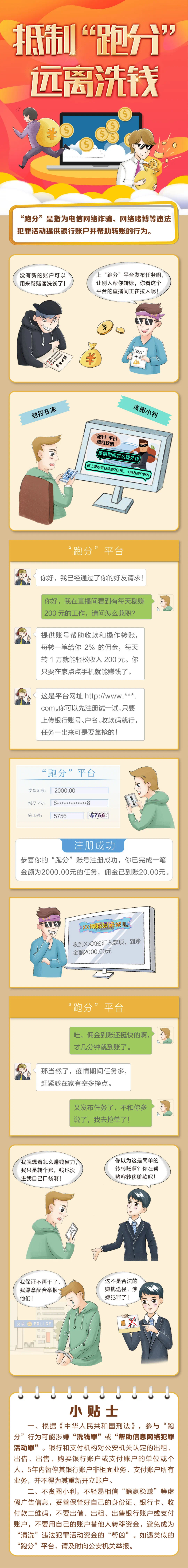 助力全民抗疫·反洗錢系列宣傳之一：抵制“跑分”，遠(yuǎn)離洗錢.jpg